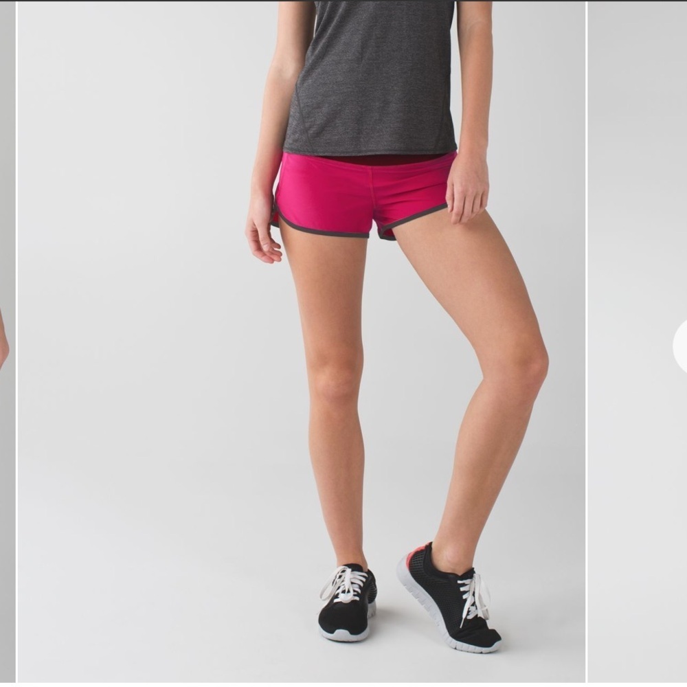 Lululemon Run Speed Short 4-way Stretch Jewelled Magenta / Dashing Purple Size 6